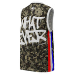 GAZ "Whatever" Recycled unisex basketball jersey