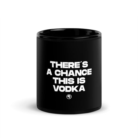 GAZ "vodka" Black Glossy Mug