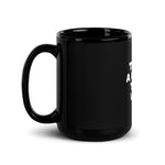 GAZ "vodka" Black Glossy Mug