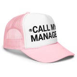 GAZ "CALL MY MANAGER" Trucker hat