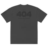 GAZ 404 ERROR Oversized faded t-shirt