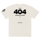 GAZ 404 ERROR Oversized faded t-shirt