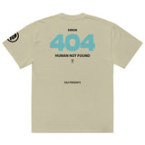 GAZ 404 ERROR Oversized faded t-shirt