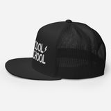 GAZ "too cool for school" black Trucker Cap