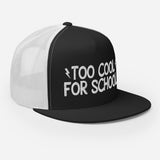 GAZ "too cool for school" black Trucker Cap