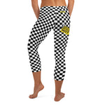 GAZ "checkered" Capri Leggings