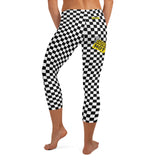 GAZ "checkered" Capri Leggings