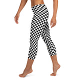 GAZ "checkered" Capri Leggings