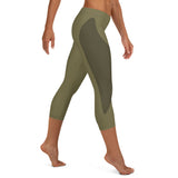 GAZ green Capri Leggings