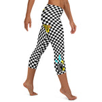 GAZ "checkered" Capri Leggings