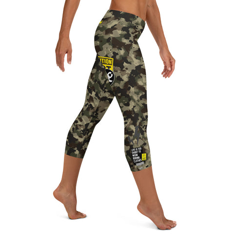 GAZ "Military" Capri Leggings