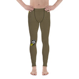 GAZ "ARMY" Green Gym Mode Men's Leggings