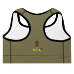 GAZ GREEN Padded Sports Bra