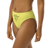 GAZ "CAUTION" Recycled high-waisted bottom