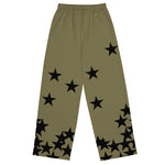 GAZ "STAR" All-over print unisex wide-leg pants