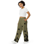 GAZ "STAR" All-over print unisex wide-leg pants