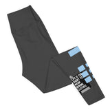 GAZ "DO IT" Blue/Gray "metallic" Leggings