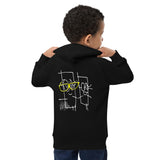 GAZ "NUMBERBLOCK" baby and Kidz eco hoodie