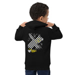 GAZ "caution hot" black Kidz eco hoodie