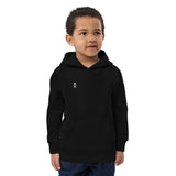 GAZ "caution hot" black Kidz eco hoodie