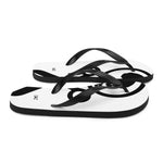 GAZ white Flip-Flops