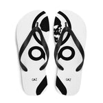 GAZ white Flip-Flops