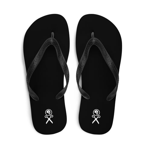 GAZ "naked" black Flip-Flops