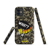 GAZ "what?" military Tough iPhone case