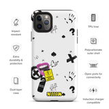 GAZ "doodles" Tough iPhone case