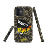 GAZ "what?" military Tough iPhone case