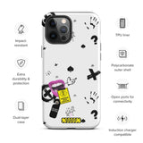 GAZ "doodles" Tough iPhone case