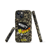 GAZ "what?" military Tough iPhone case