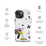 GAZ "doodles" Tough iPhone case