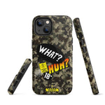 GAZ "what?" military Tough iPhone case