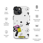 GAZ "doodles" Tough iPhone case