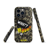 GAZ "what?" military Tough iPhone case