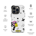 GAZ "doodles" Tough iPhone case