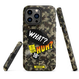 GAZ "what?" military Tough iPhone case