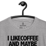 GAZ "i like coffee" Unisex organic cotton t-shirt