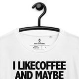 GAZ "i like coffee" Unisex organic cotton t-shirt